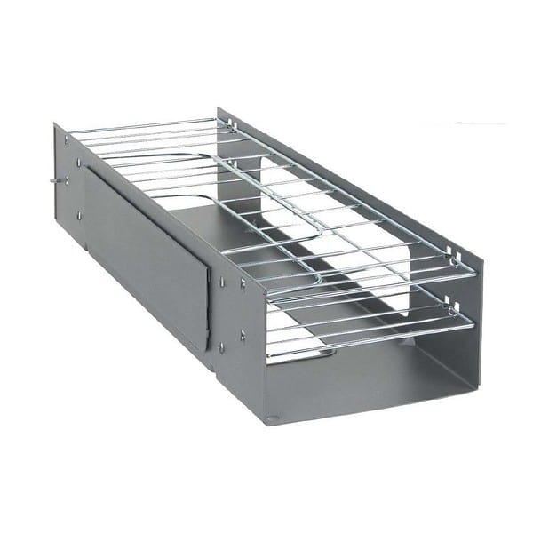 Calha / Esteira de Metal Galvanizado HPE AR 800W p/ Topo de Rack (Organizador de Cabos)