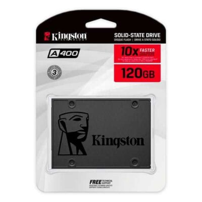 Disco SSD Interno Kingston A400 120GB 2.5″ Sata III