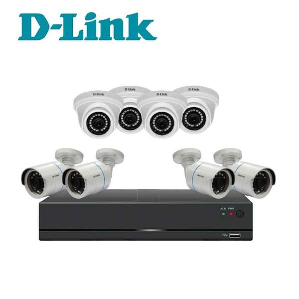 Kit CCTV DLink 8 camara NVR 1