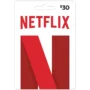 Netflix gift card 30usd