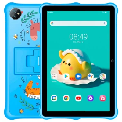 Tablet Blackview Tab A7 Kids 10.1″ 3GB 64GB, c/ Capa Azul