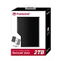 Transcend 25A3 TS2TSJ25A3K Disco Externo 2tb HD 2TB HDD 2TB