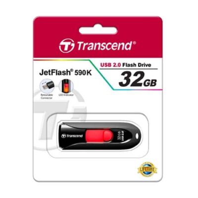 Pen Drive Transcend JetFlash590 32GB USB A 2.0