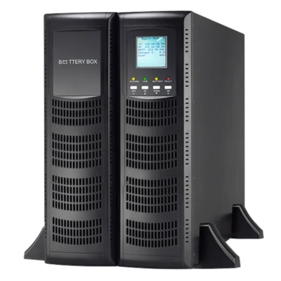 UPS 10KVA Wintech Online, RM/TWR + Banco de Baterias (2Pcs)