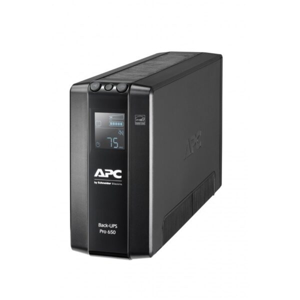 apc br650mi uninterruptible power supply ups line interactive 650 va 390 w 6 ac outlets 1