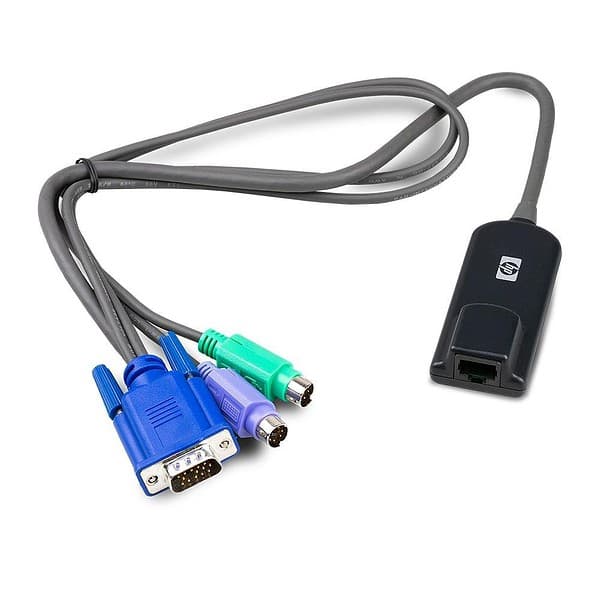 Cabo HPE KVM PS2+VGA to RJ45 Cat5