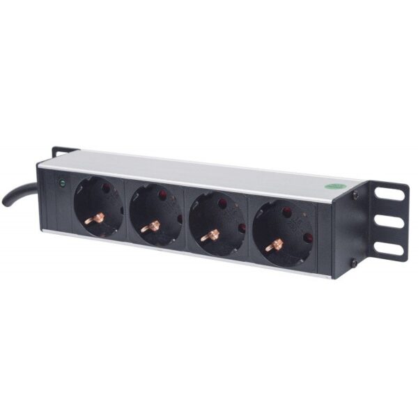 pdu rackmount 1u 4 german type 18m int