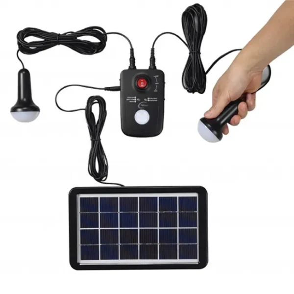 Carregador Solar Wintech 3W 2x Lanternas 2x USB-A - SOLALIGHT