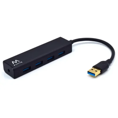 Hub USB A Ewent 4xUSB A 3.1 Preto