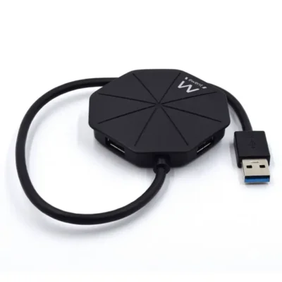 Hub USB A Ewent 4xUSB A 3.2 Preto