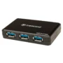 Hub USB A Transcend 4xUSB A 3.0 Preto - TS-HUB3K