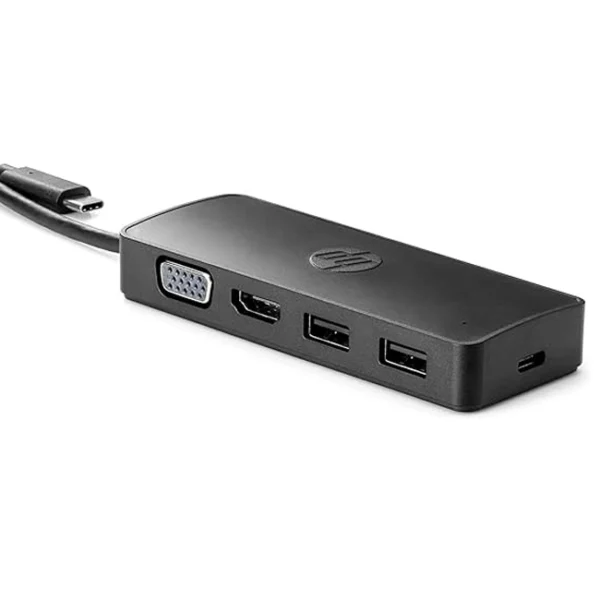 Hub USB-C HP 5 em 1, 1xHDMI, 1xVGA, 2xUSB 3.0, 1xUSB-C - 235N8AA