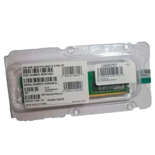 HPE 8GB 1Rx8 PC4-2400t 862974-B21