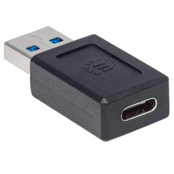 Adaptador USB-A para USB-C 3.2 10Gbps 3A Manhattan - 354714