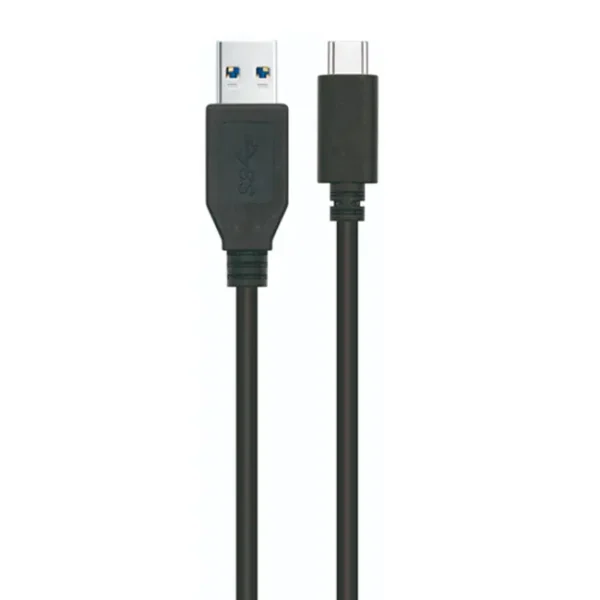 Cabo USB-A Para USB-C 3.2 Ewent 1M Preto - EC1055