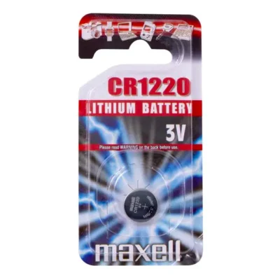 Pilha CR1220 Lítio Maxell 1un