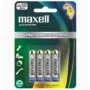 Pilhas Alcalinas AAA Maxell LR03 4un - 4902580164430