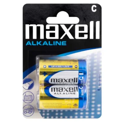 Pilhas C Alcalina Maxell LR14 2un