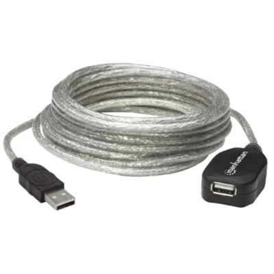 Cabo Extensor USB-A 2.0 Macho Para USB-A Fêmea  Manhattan 5M