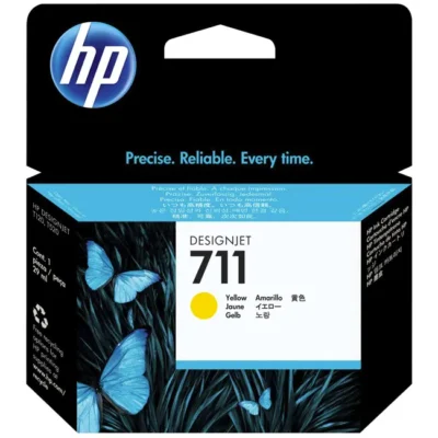 Tinteiro HP 711 Amarelo CZ132A