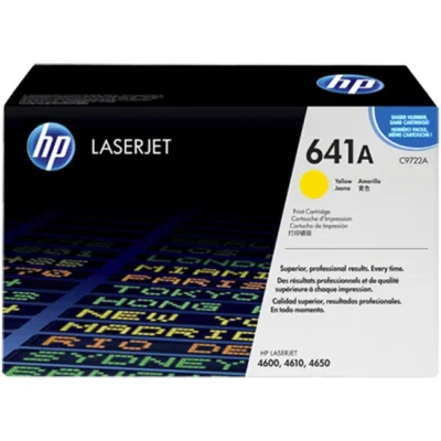 Toner HP 641A Amarelo C9722A ~8.000 Pag.