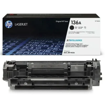 Toner HP 136A Preto W1360A 1.150 Pag.