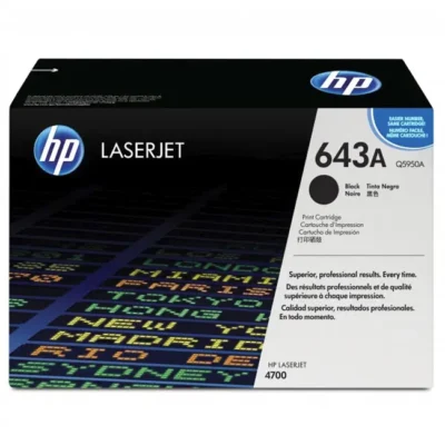 Toner HP 643A Preto Q5950A 11.000 Pag.