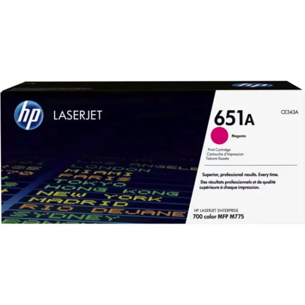 Toner HP 651A Magenta CE343A 16.000 Pag.