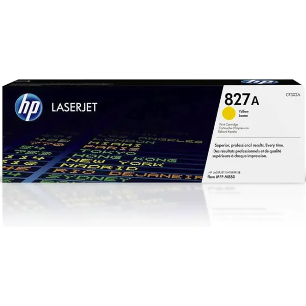 Toner HP 827A Amarelo CF302A 32.000 Pag.