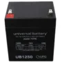 Bateria 12V 5Ah Para UPS VRLA F2