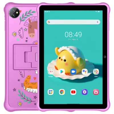 Tablet Blackview Tab A7 Kids 10.1″ 3GB 64GB, c/ Capa Rosa