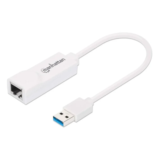 Adaptador USB-A 3.0 Para RJ45 Gigabit Manhattan 506847