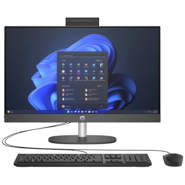 Computador AIO HP ProOne 240 G10 23.8" I7-1355U FHD 16GB 512GB SSD W11P Preto 885B1EA