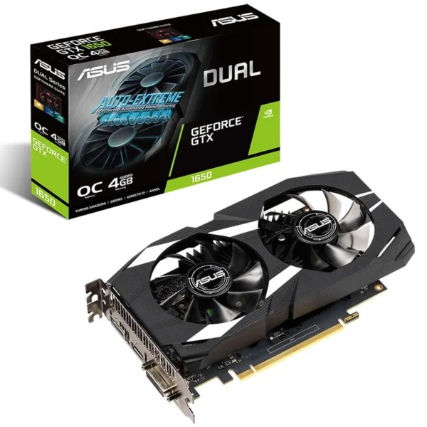 Placa Gráfica Asus Dual GeForce GTX 1650 OC EVO 4GB GDDR6 90YV0EH8-MVAA00