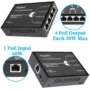 Switch POE Extender 10-100 1IN 4OUT 120M Extensor POE
