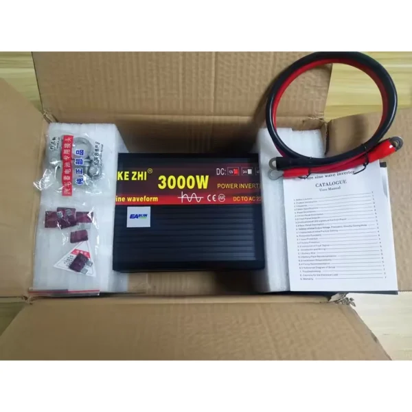 Inversor De Tensão Auto 12V 220V 3.000W