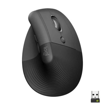 Mouse Logitech Lift Vertical Ergonomic Wireless/Bluetooth 4000DPI Graphite