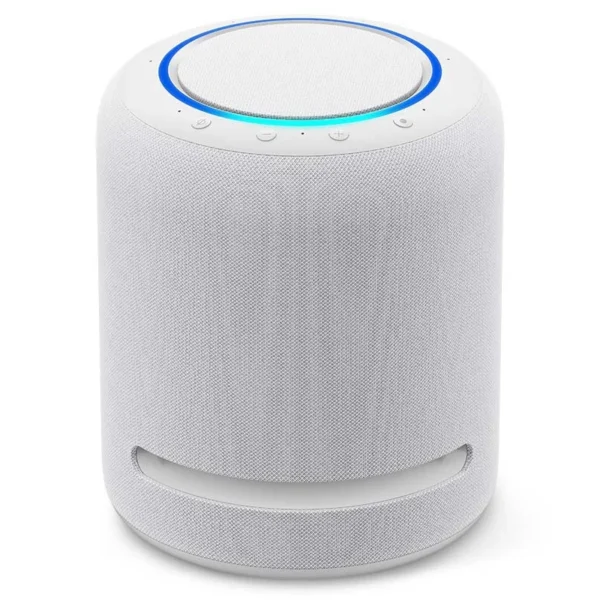 Coluna Inteligente Amazon Echo Studio Alexa Dolby Atmos, Spatial 3D Audio Glacier White 840268909628