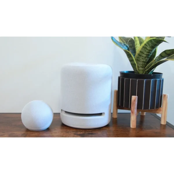 Coluna Inteligente Amazon Echo Studio Alexa Dolby Atmos, Spatial 3D Audio Glacier White 840268909628