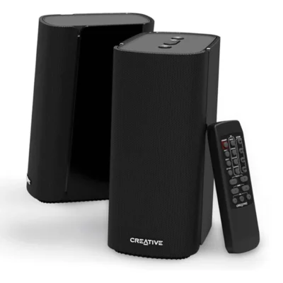 Colunas Creative 2.0 T100 Wireless BT Preto