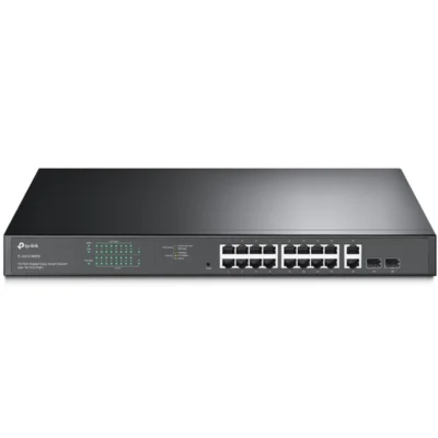 Switch TP-Link TL-SG1218MPE 18 Portas Gigabit Smart Managed PoE+ SFP Rack Mountable