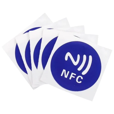 Tag NFC Autocolante Virgem / Regravável 13.56MHz 1K 25mm