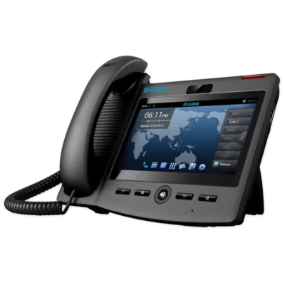 Telefone VoIP D-Link DPH-860S/F4 7″ LCD Touch Screen POE