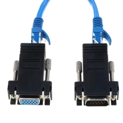 Adaptador Extensor VGA Over Ethernet RJ45 1080P@60Hz