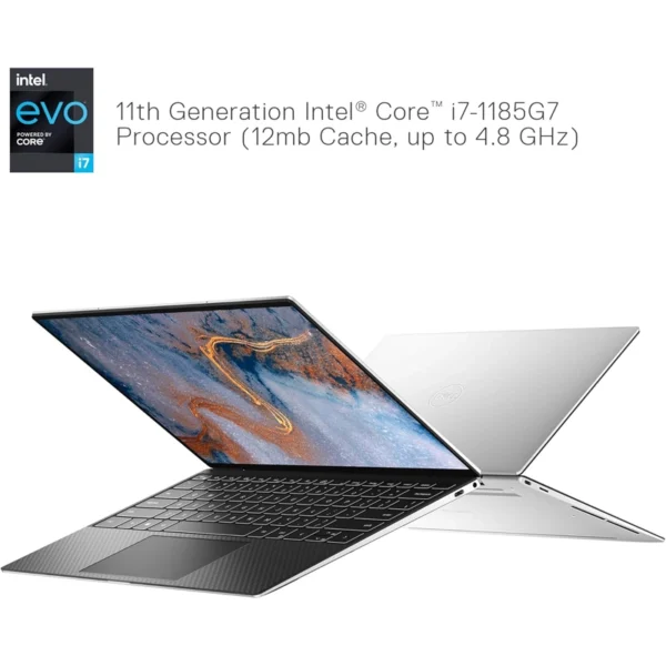 Computador Portátil Dell XPS 9310 13.4" FHD+ I7-1185G7 16GB 512GB SSD Platinum Silver XPS-9310-2470385-SLV