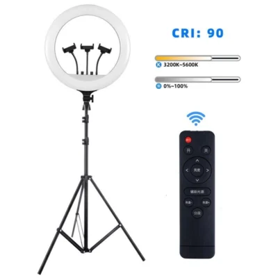 Selphy Ring Light RL-18″ 32.000K-5600K + Controlo Remoto