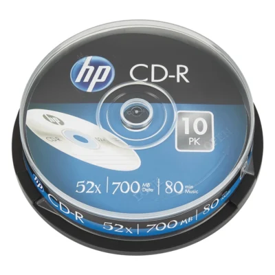 Disco CD-R HP Cake 52X 700MB Pack 10un