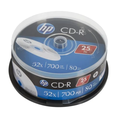 Disco CD-R HP Cake 52X 700MB Pack 25un