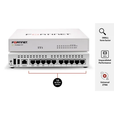 Fortinet Fortigate FG-70F Next-Gen Firewall and SD-WAN Appliance