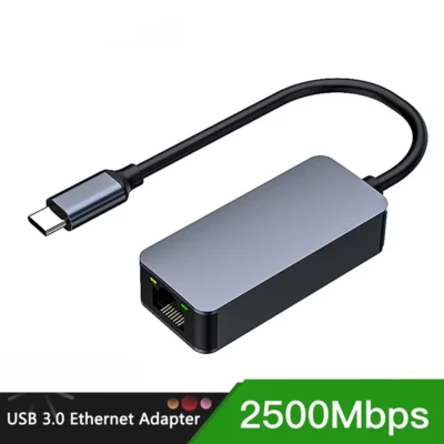 Adaptador USB-C RJ45/Ethernet 2.5Gbps